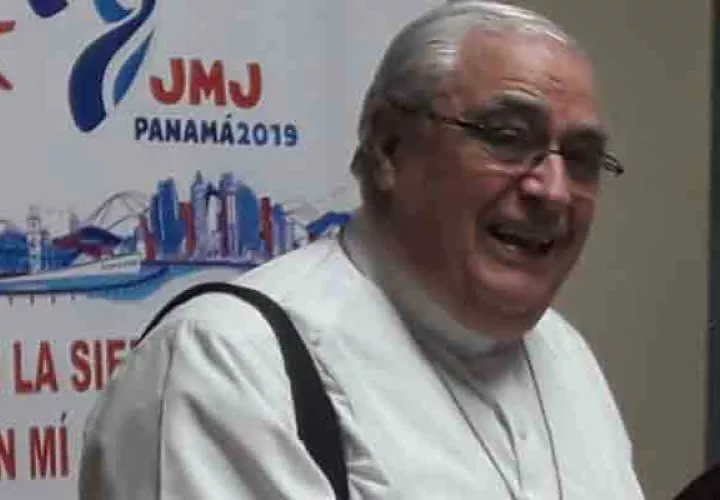 Jose Luis Lacunza, precisa que la JMJ no es el evento para ventilar la problemática nacional. Foto/Mayra Madrid