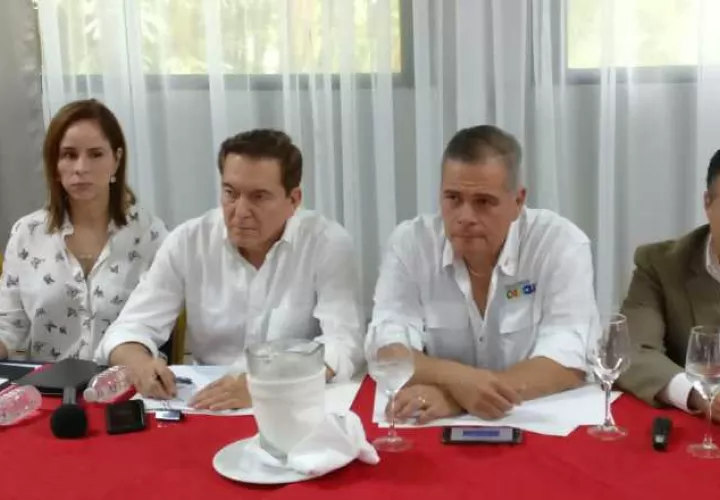Laurentino Cortizo se encuentra en la provincia de Chiriquí. Archivo