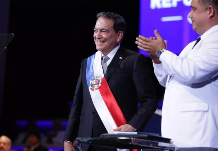 Presidente Laurentino Cortizo. 