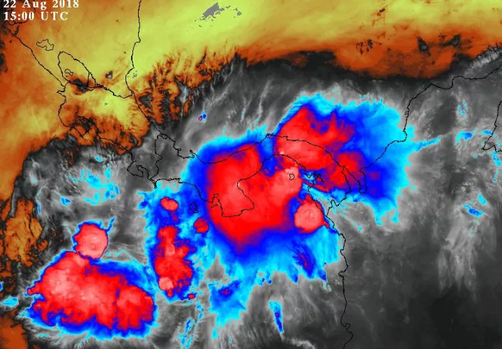 Sinaproc emite alerta verde por sistema de baja presión en todo el país. Foto: Panamá América.