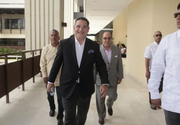 Marco Ameglio, candidato presidencial por la libre postulación.