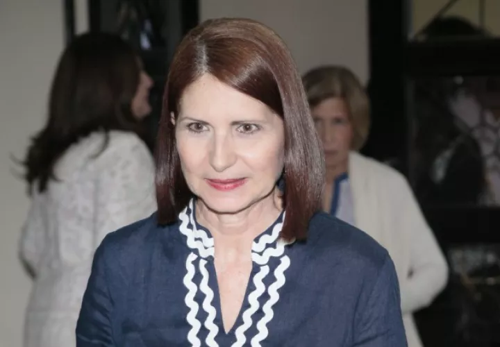 Ex primera dama Marta Linares de Martinelli. 