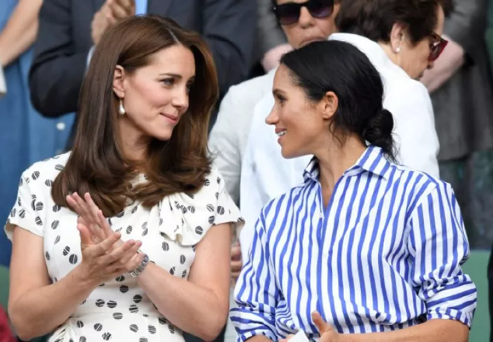 Meghan Markle y Kate Middleton.