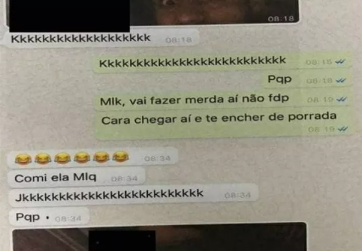 Conversación de Daniel Correa a través de  Whatsapp con su mejor amigo.