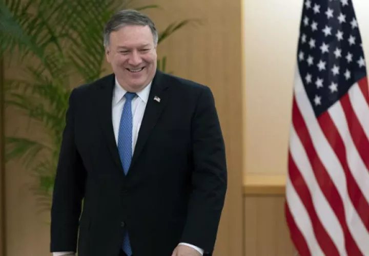 La defensa de la democracia en Venezuela y Nicaragua en agenda del Secretario de Estado del gobierno norteamericano, Michael Pompeo. Foto/EFE