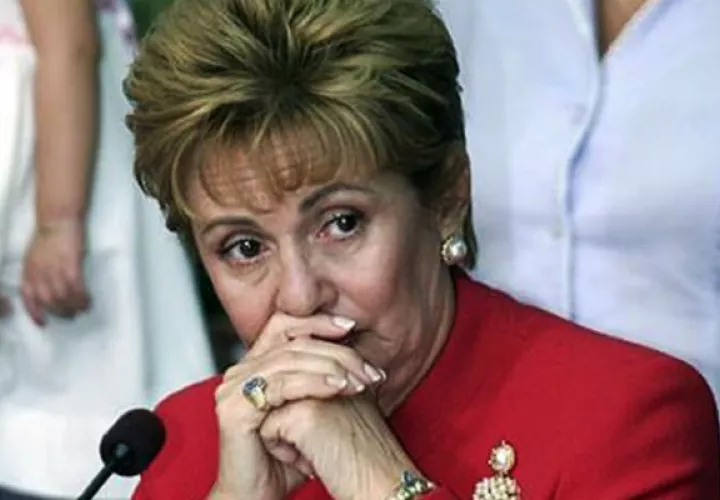 Expresidenta Mireya Moscoso. 