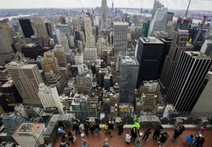 Rockefeller Center en Nueva York. Foto/ AP