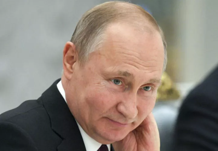 Putin expresó las condolencias de su nación por el incendio que devastó Notre Dame. Foto: AP.