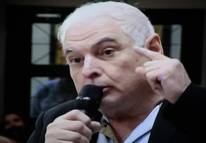 Expresidente Ricardo Martinelli. 