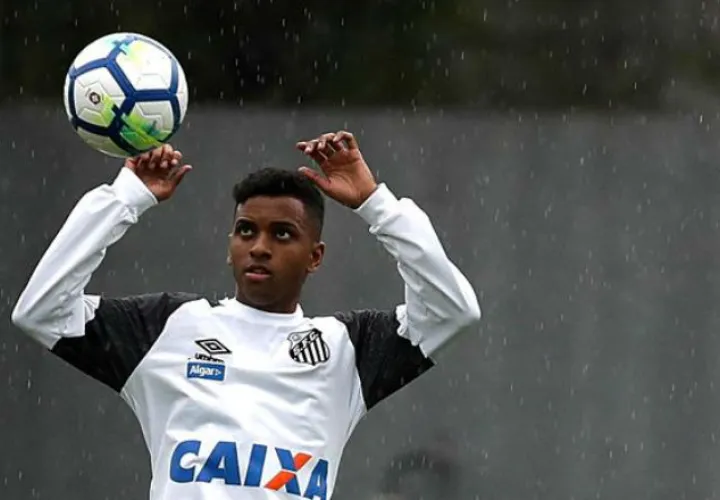 Rodrygo, la joya del Santos. Foto EFE