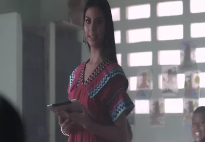 En el vídeo, junto a Rosa Iveth Montezuma, participan niños de la Comarca Ngäbe Buglé. 
