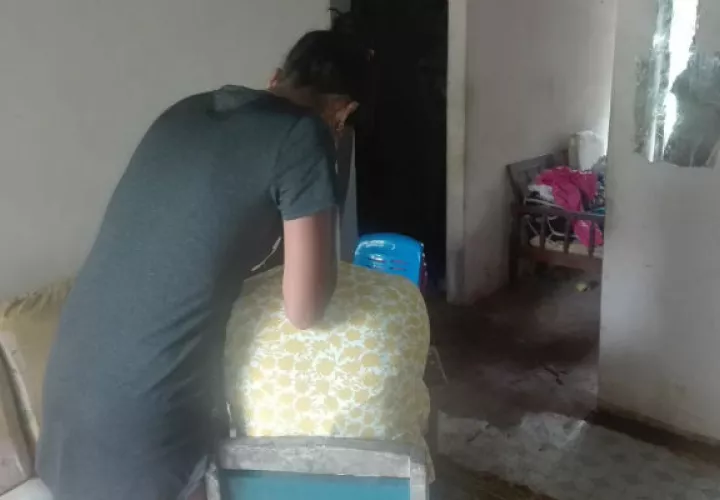 Al regresar a mi casa, yo temblaba  y sentía que me iba a dar algo.