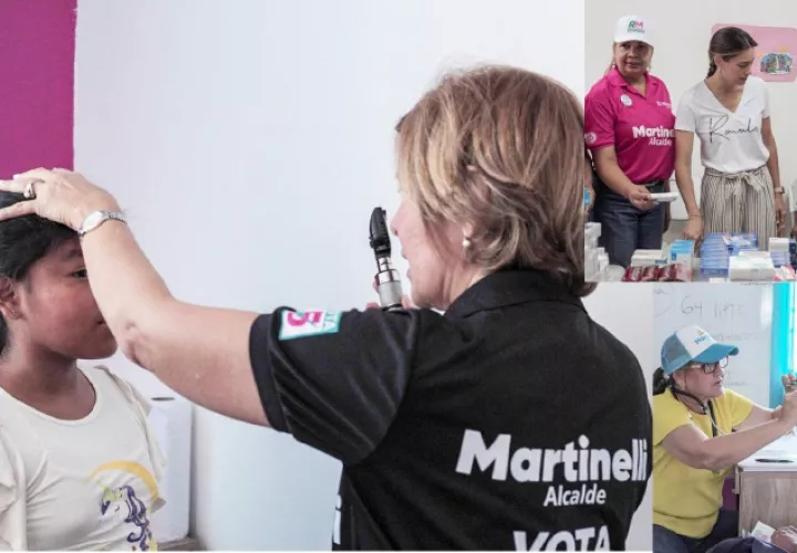 La campaña de Ricardo Martinelli realizó ayer una feria de salud en  el sector 9 de Gonzalillo, Panamá Norte.  Cortesía
