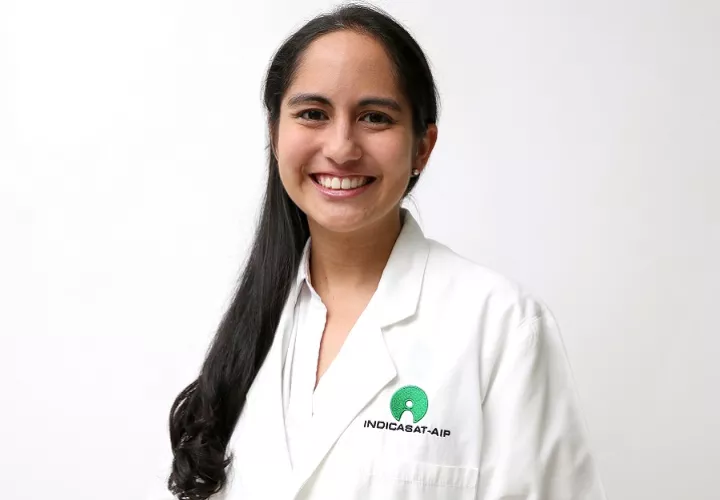 Lorena Coronado cuenta con un doctorado con un doctorado en Biotecnología de la Universidad de Acharya Nagarjuna. Foto: Senacyt