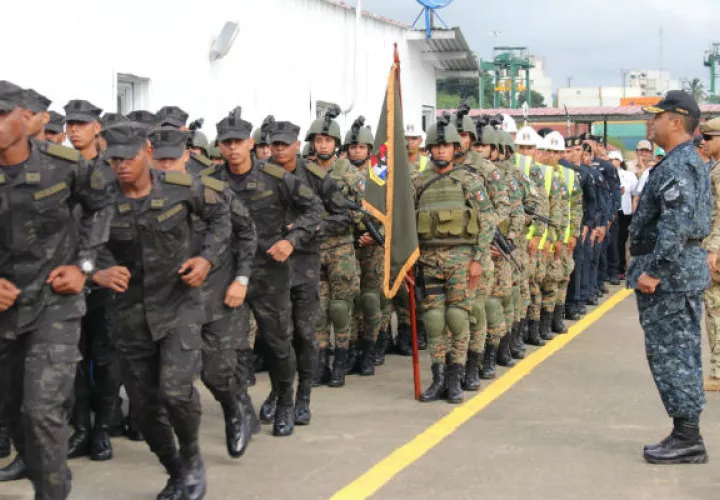 $6 millones para compra de uniforme para estamentos de Seguridad.  Foto/Cortesía