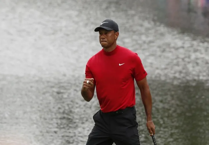 Tiger volvió a celebrar.