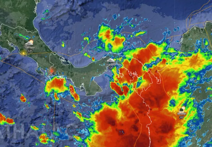 Sinaproc advierte sobre paso de onda tropical por todo el territorio nacional. Foto: Sinaproc.