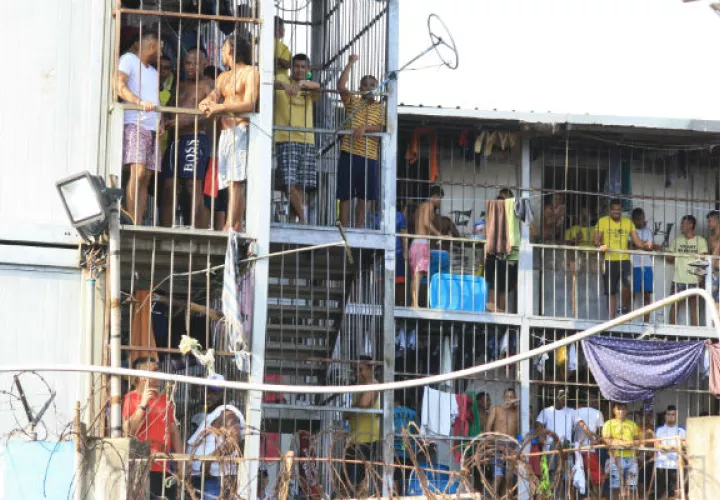 Estructura de la Cárcel de La Chorrera es insegura, según el Sinaproc. Foto. Eric A. Montenegro.