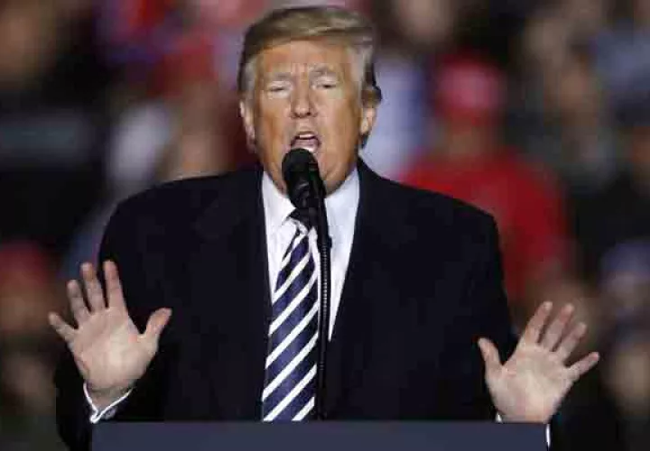 El presidente Donald Trump, ha rechazado la idea de que esté “sembrando el miedo” y aprovechando el asunto con propósitos políticos. FOTO/AP