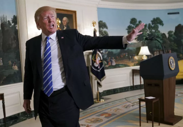 Trump también puso al mismo nivel de "enemigos" de EE.UU. al presidente chino, Xi Jinping. Foto: Archivo/Ilustrativa. 