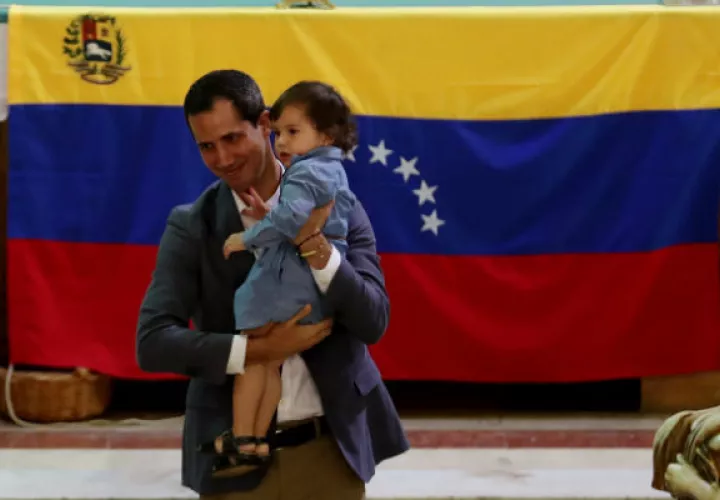Guaidó salió de Venezuela por tierra hacia Colombia el pasado viernes.