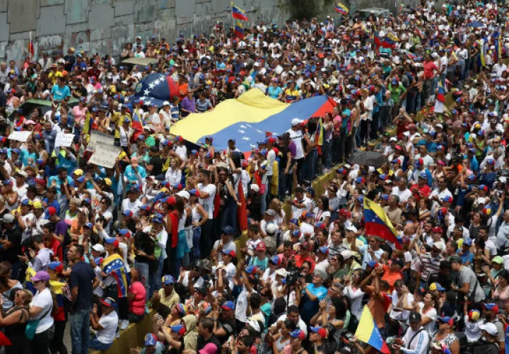 Los detractores del Gobierno de Nicolás Maduro han organizado decenas de protestas que fueron convocadas por el líder opositor Juan Guaidó.