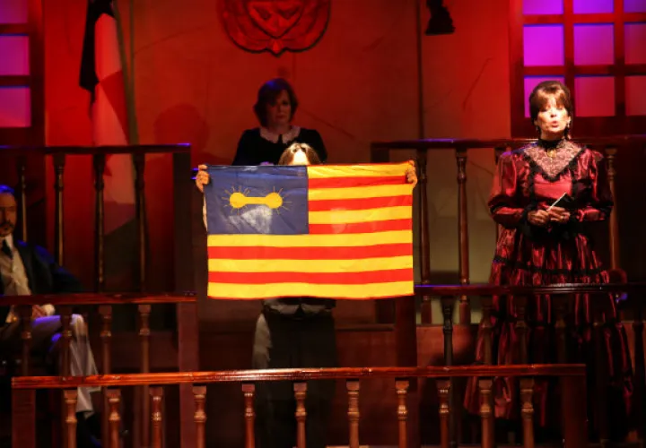 'El veredicto'. Así querían que fuera la bandera panameña. Foto: Archivo.