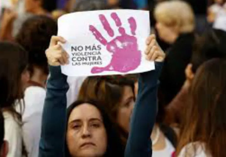 No a la violencia contra las mujeres. 