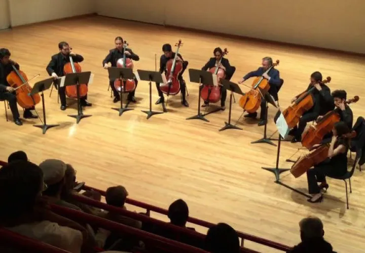 Segundo Festival de Violonchelos de Panamá. 