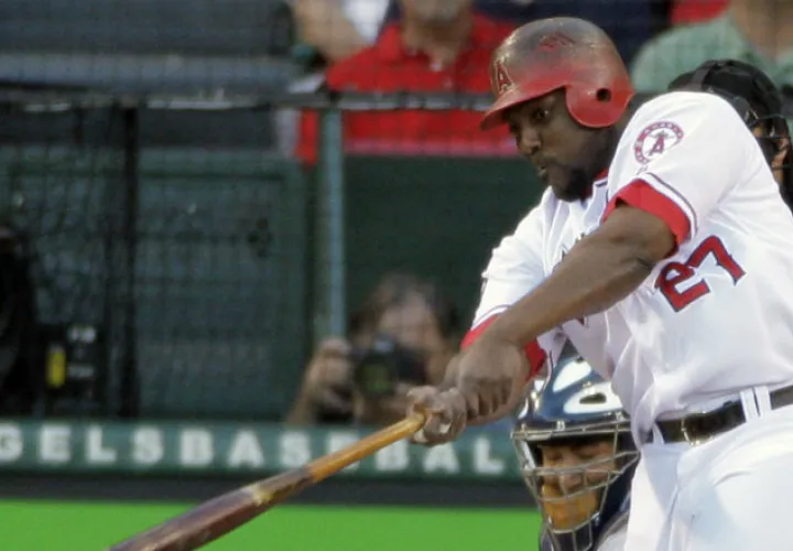 Vladimir Guerrero jugó 16 temporadas en las mayores. Foto AP