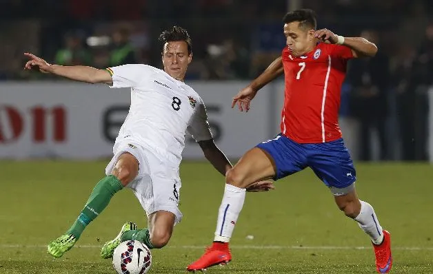 Chile no tuvo piedad de Bolivia en el Estadio Nacional de Santiago 