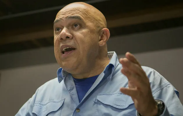 El secretario general de la MUD, Jesús Torrealba. Foto/ EFE