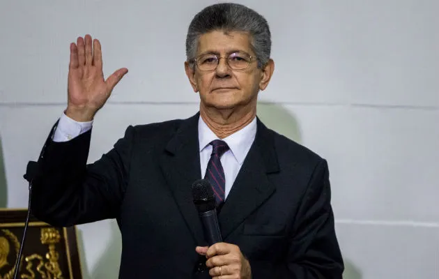 El presidente de la Asamblea Nacional, Henry Ramos Allup. Foto/ EFE