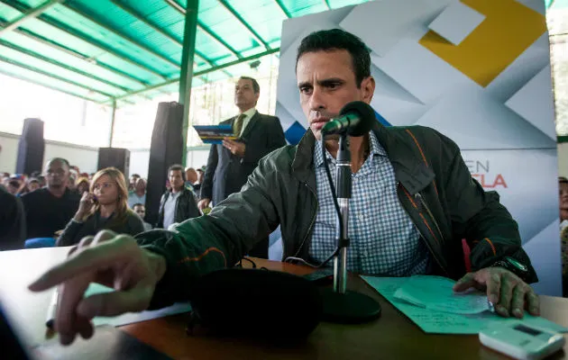 Henrique Capriles, opositor venezolano. Foto/ EFE