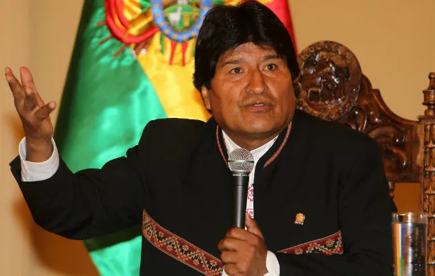 Presidente Evo Morales. Foto: EFE