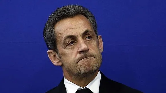 Expresidente francés Nicolas Sarkozy. Foto:EFE