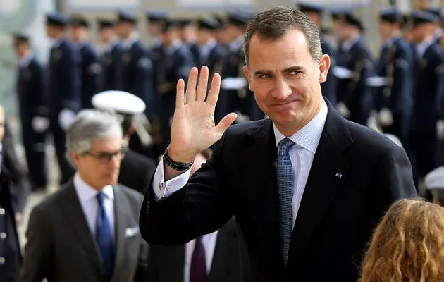 El rey de España. Foto:EFE 