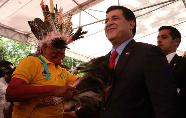 Presidente de Paraguay Horacio Cartes. Foto/EFE