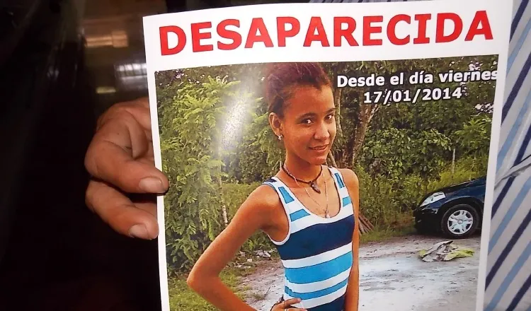 Geodisys Saénz desapareció desde el viernes 17/01/14.  Zenaida Vásquez 