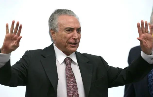 Michel Temer, presidente interino de Brasil. Foto/ AP