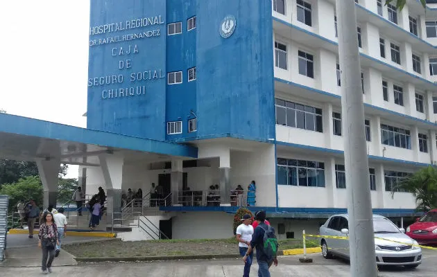El hospital Rafael Hernández (regional de David).
