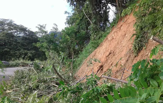 Tramo de la carretera Interamericana. Foto: Eric Ariel Montenegro. 