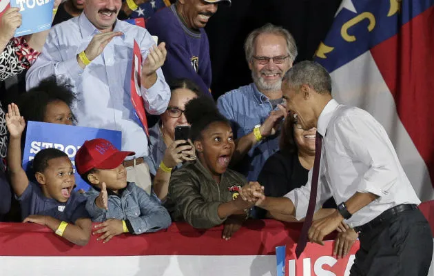 Barack Obama en campaña. Foto/ AP