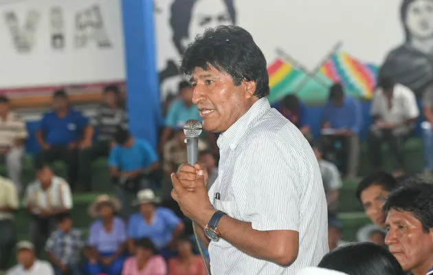 Evo Morales. Foto/ EFE