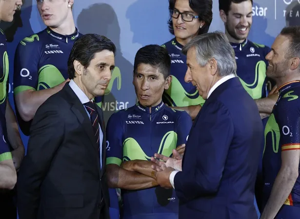 Quintana durante la presentación del equipo. Foto/EFE