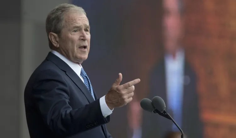 EL expresidente de EE.UU. George W. Bush, ofreció una extensa entrevista a la NBC, sobre la situación del país. /Foto AP