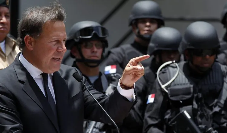 El presidente Varela se limitó en decir que los actos de violencia son exclusivos de bandas. /Foto Archivo