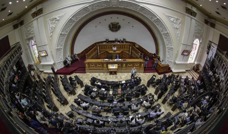 Sesiones del palacio federal legislativo de la Asamblea Nacional. EFE