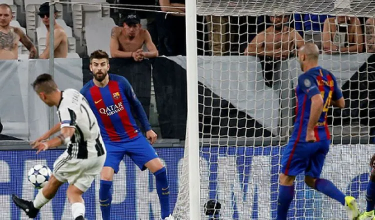 Juventus eliminó al Barcelona la temporada pasada. /Foto AP