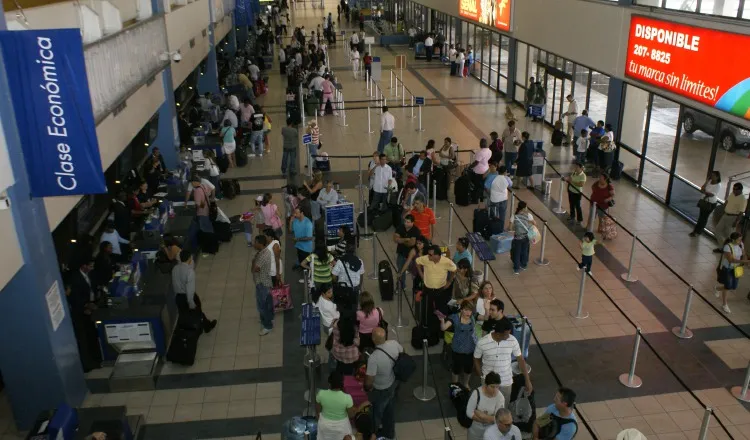 Empresarios también están interesados en negociar la entrada de más aerolíneas, ya sea por  el Aeropuerto Internacional de Tocumen o en otros. Archivo